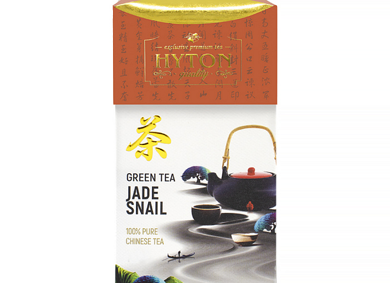 Чай зеленый HYTON Китайский НЕФРИТОВАЯ УЛИТКА 90г 1/24